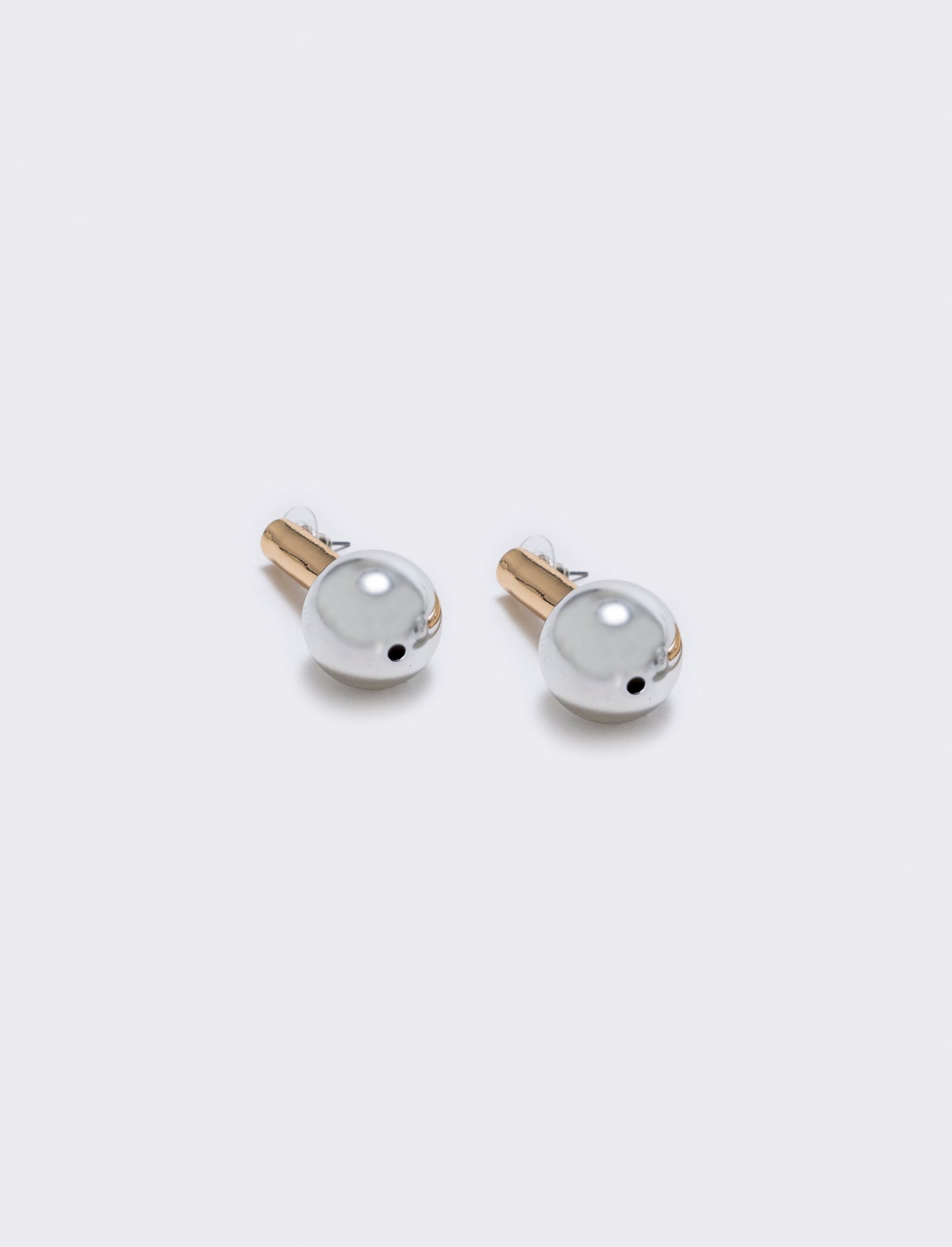 Orecchini pallina multicolor - Argento