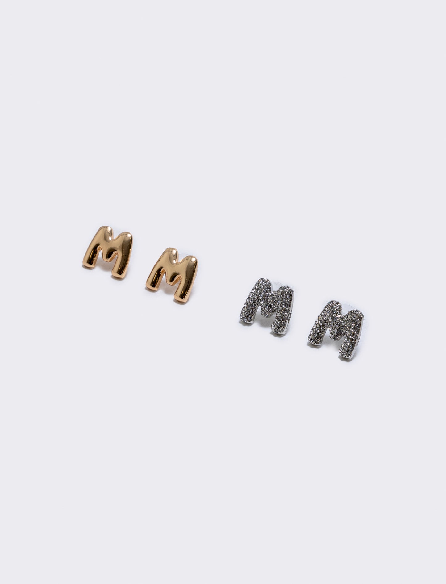 Earrings with Letters for Elegant Women - 