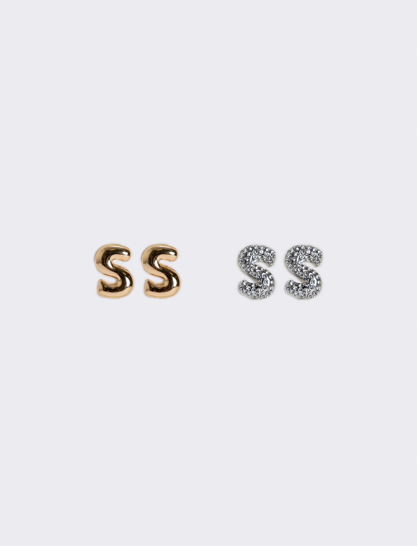 Earrings with Letters for Elegant Women - 