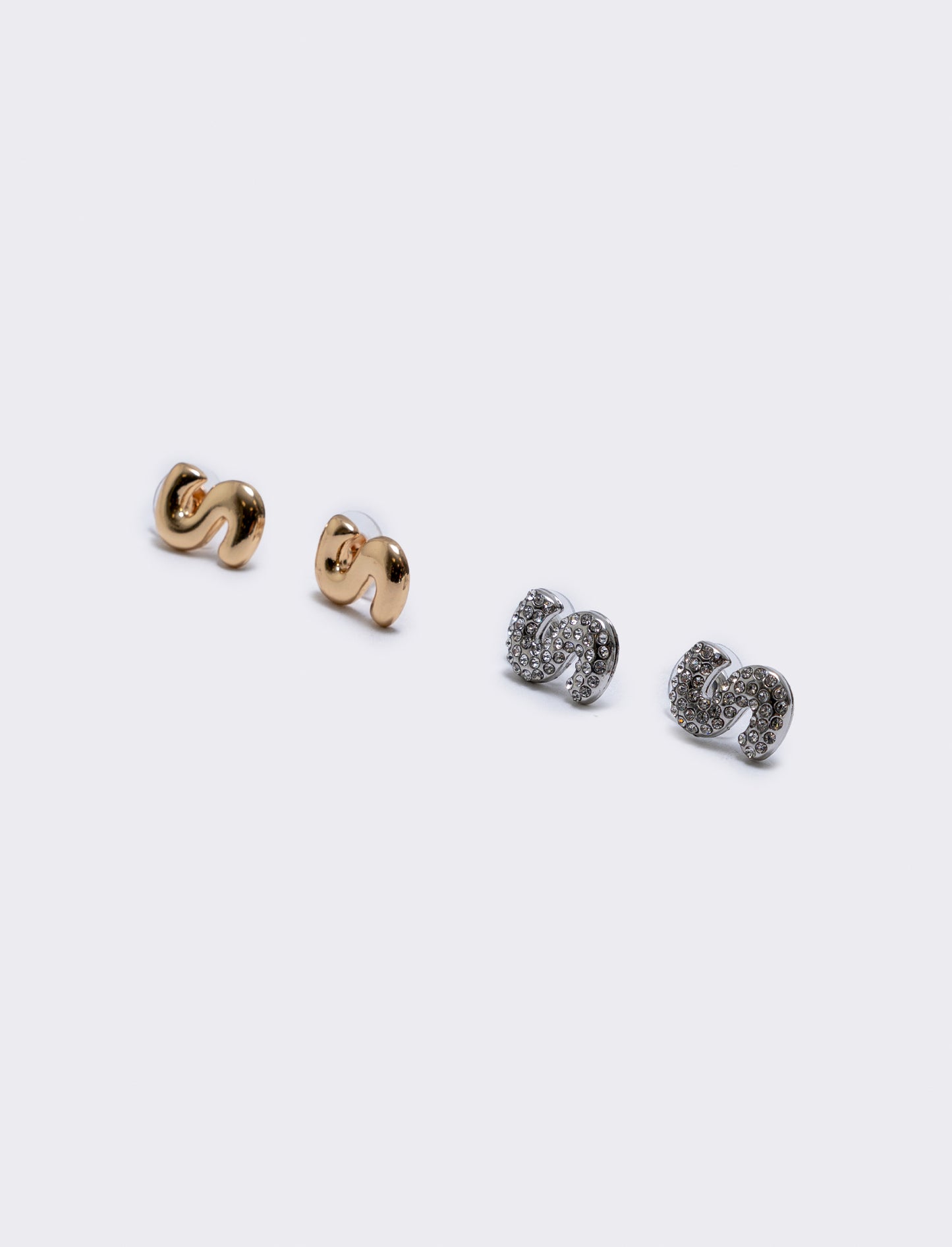 Earrings with Letters for Elegant Women - 