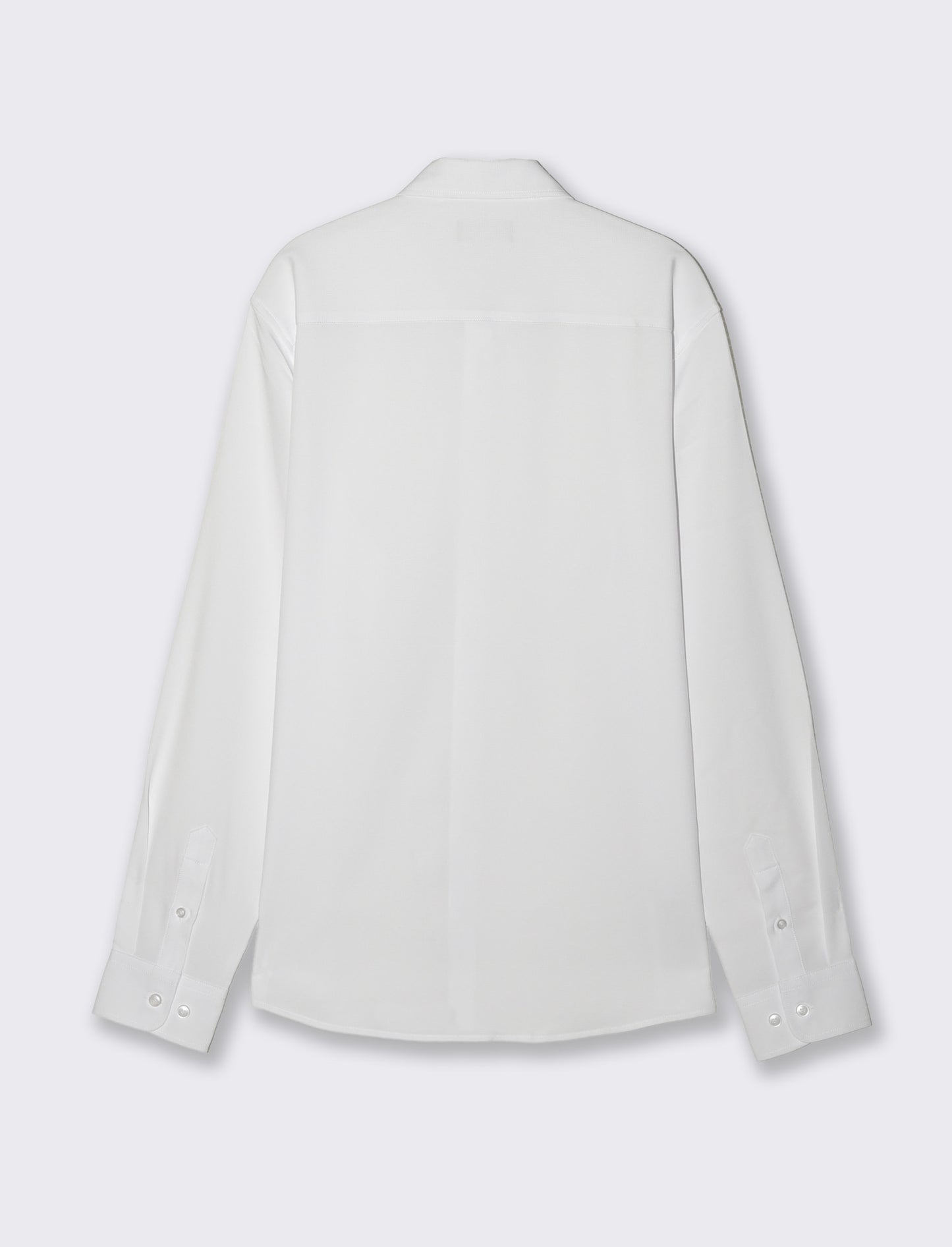 Camicia Formal Fit in Tessuto Jacquard - Bianco