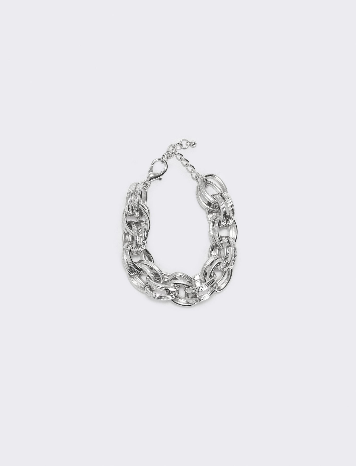 Elegant chain bracelet - Silver