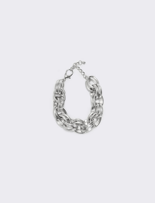 Elegant chain bracelet - Silver