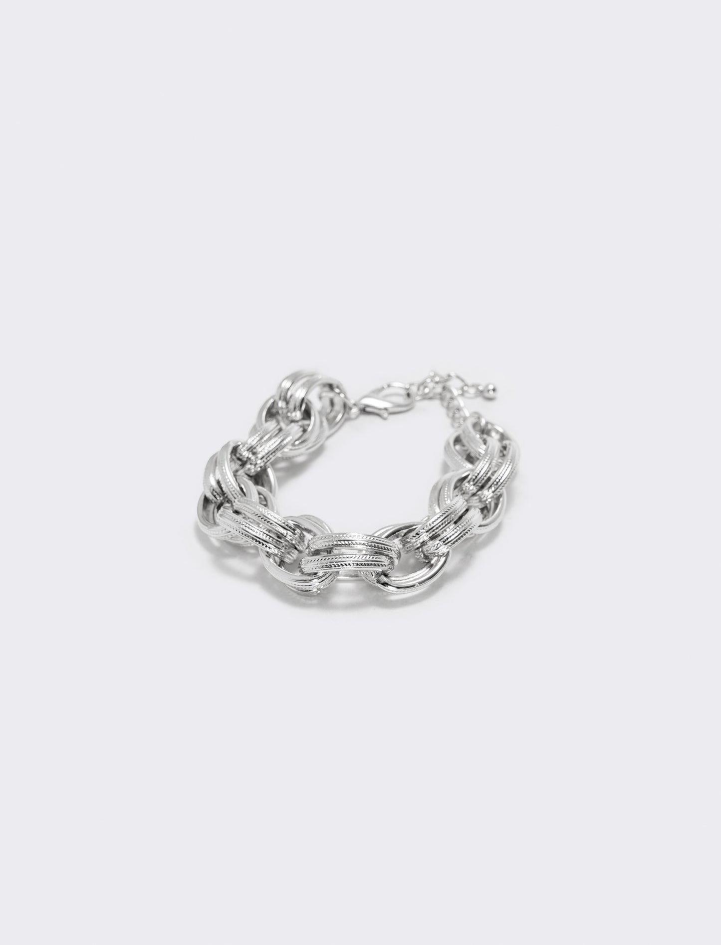 Elegant chain bracelet - Silver
