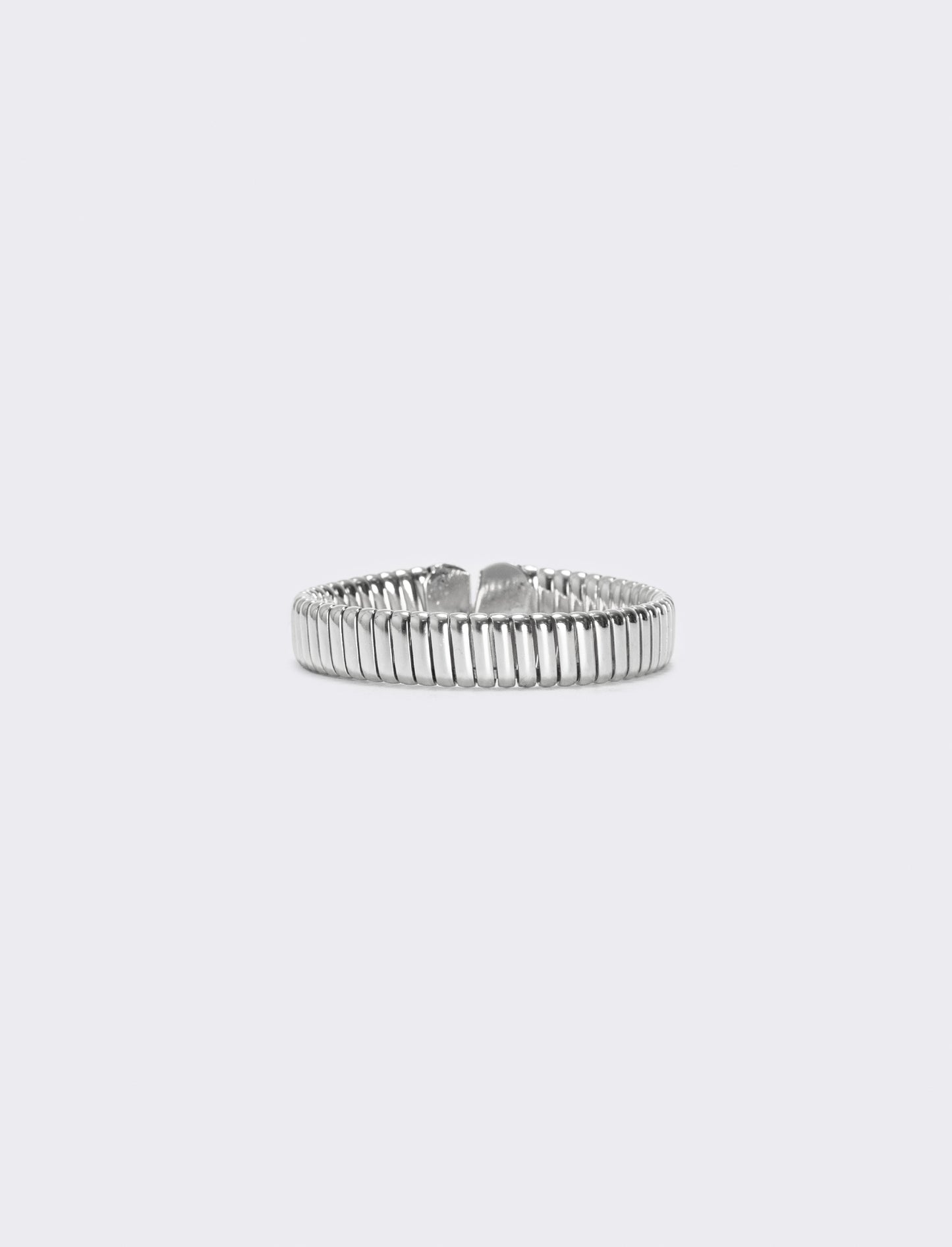 Bracciale rigido da elegante - Argento