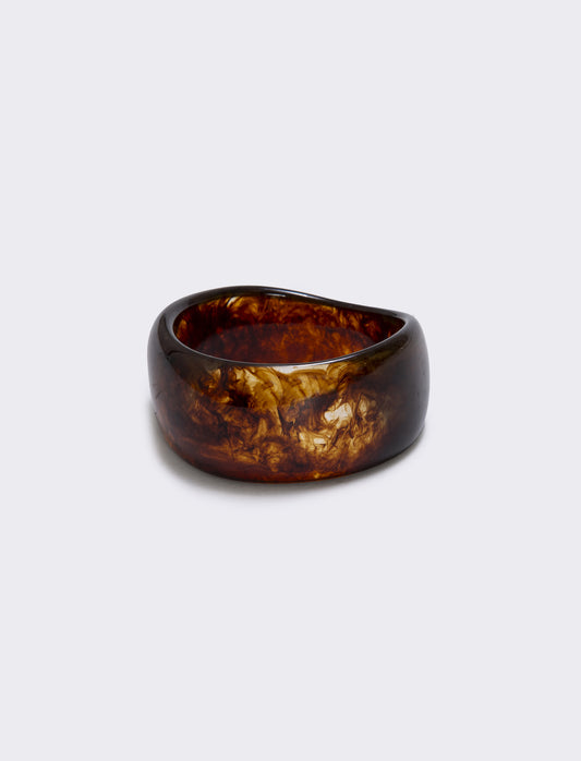 Rigid Bracelet Harbie - Brown