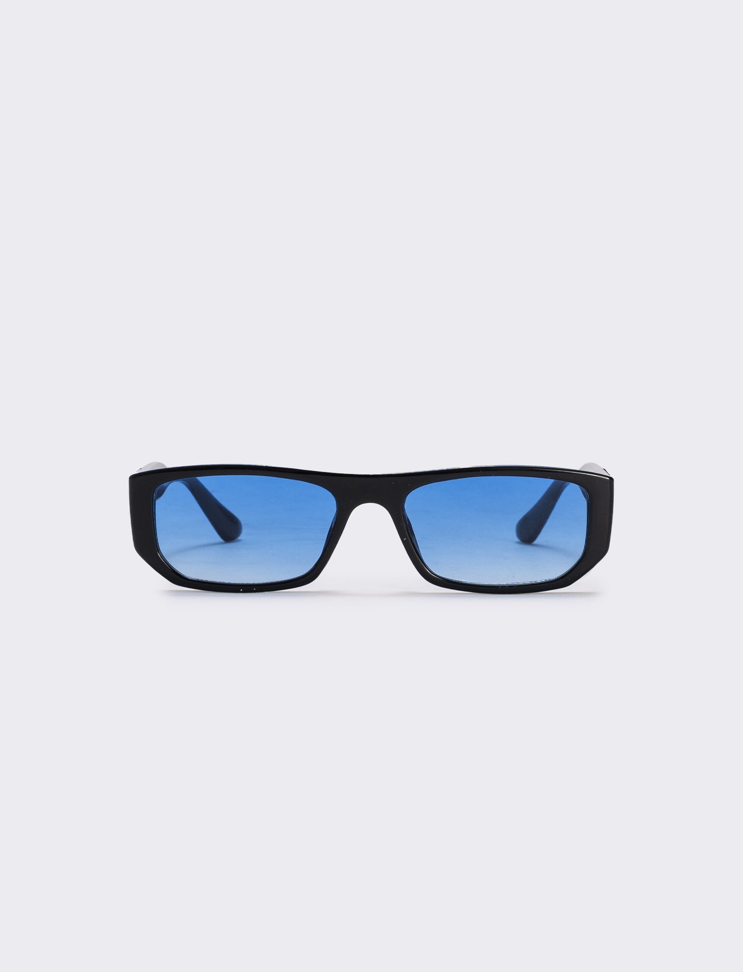 Elegant square sunglasses - Blue