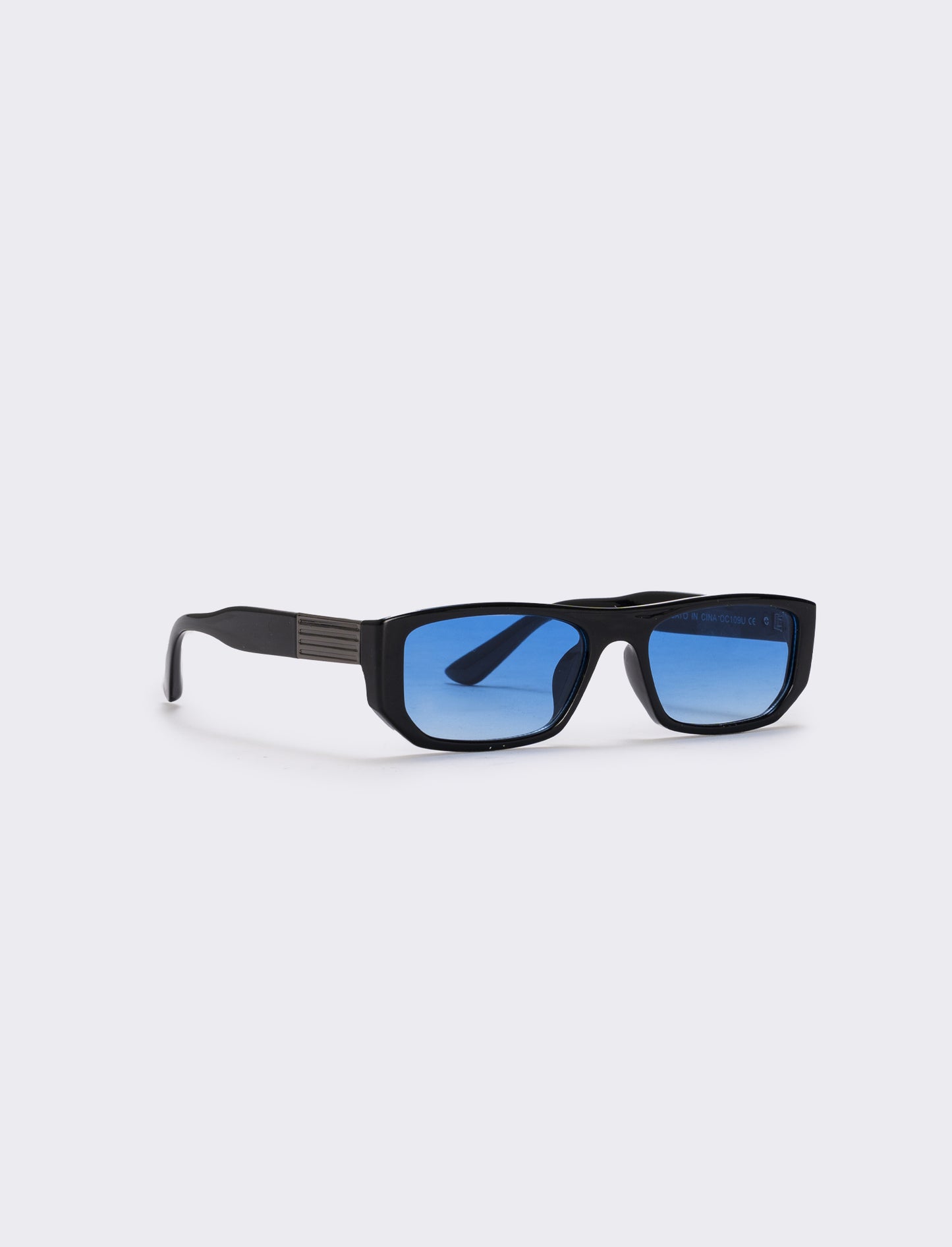 Elegant square sunglasses - Blue