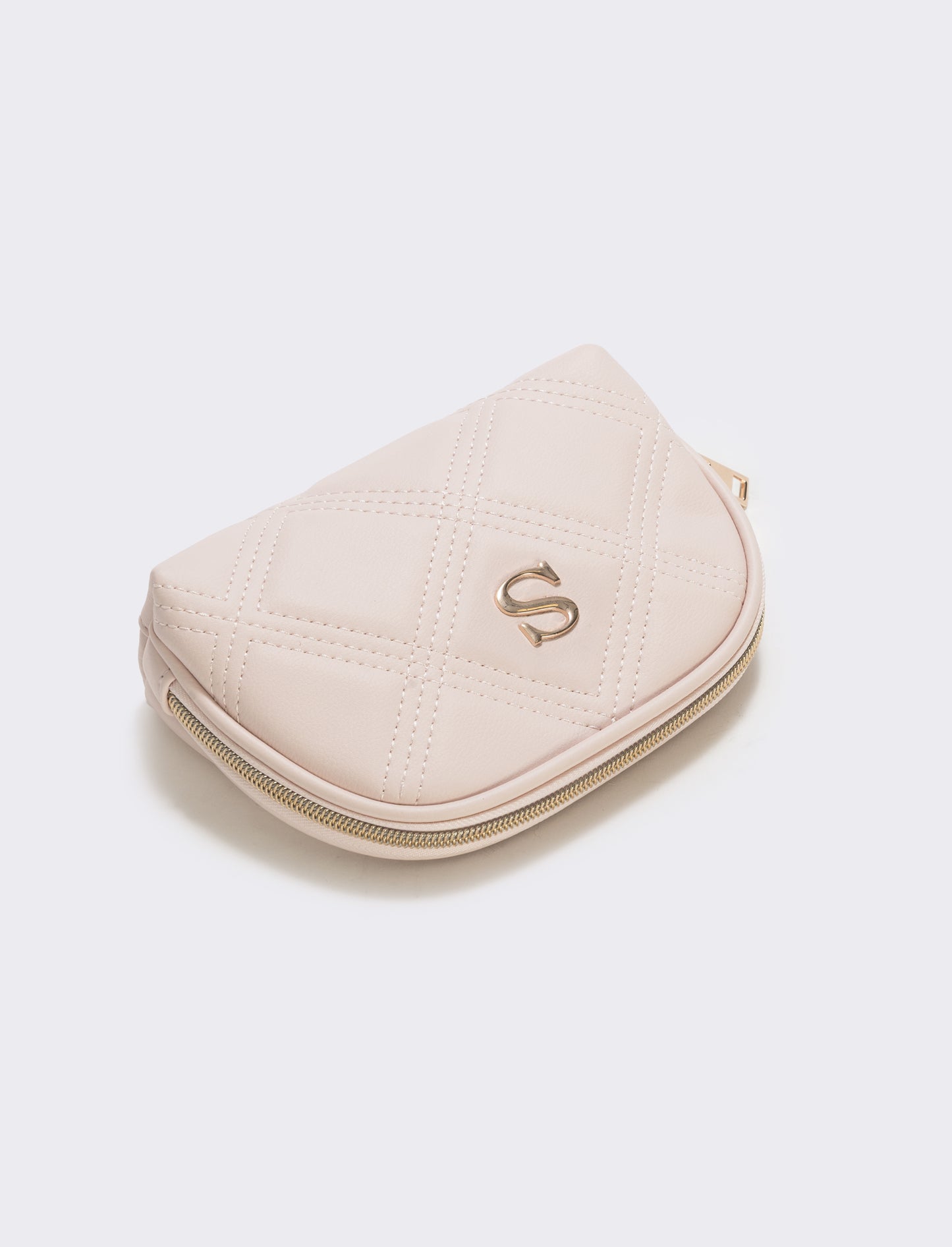 Quilted Letter Wallet - 