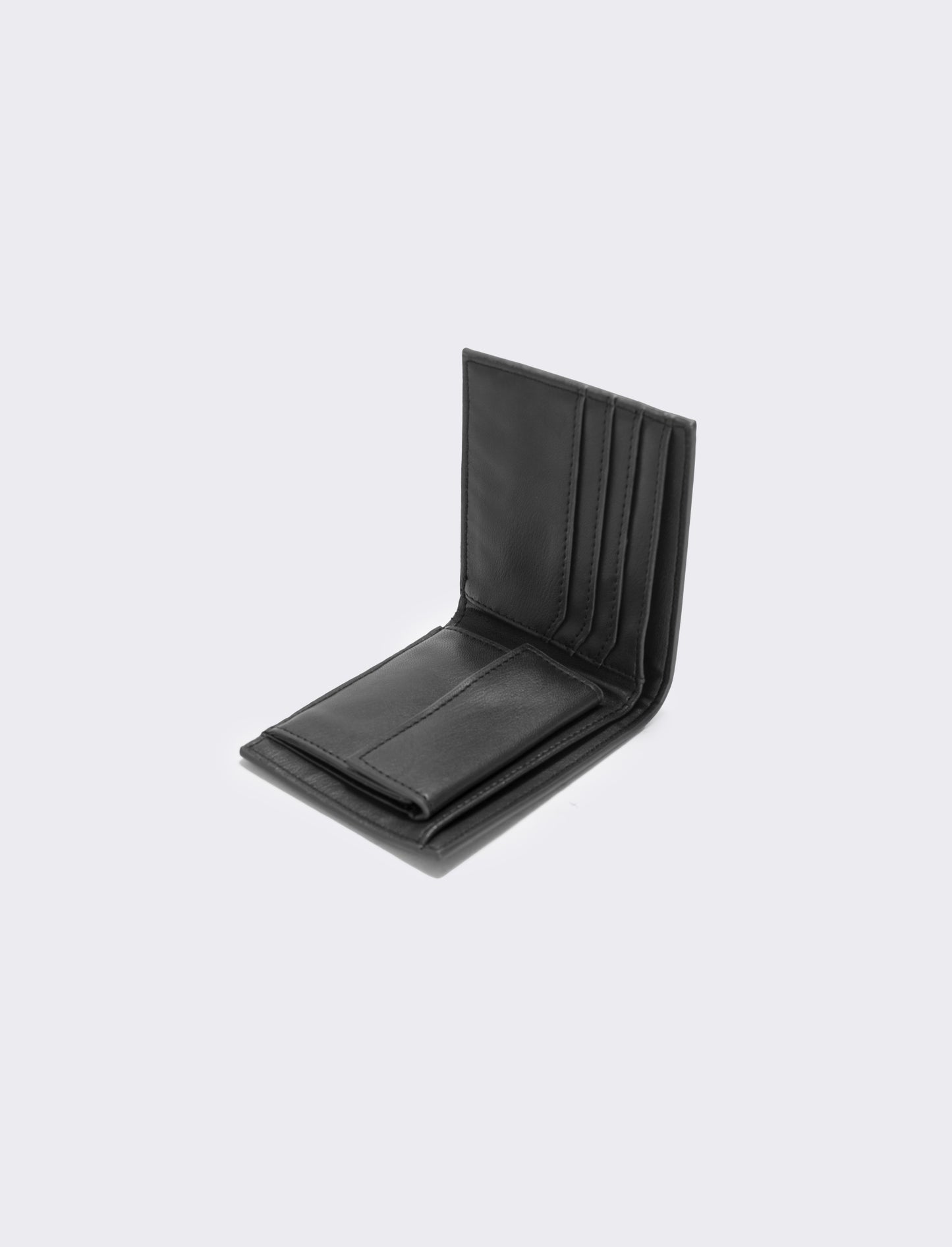 Portafoglio saffiano elegante e pratico - Nero