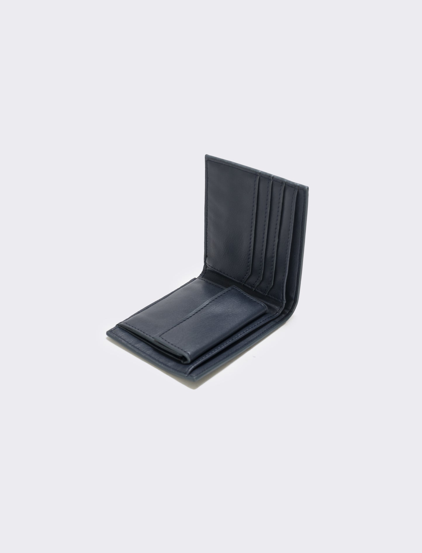 Portafoglio saffiano elegante e pratico - Blu