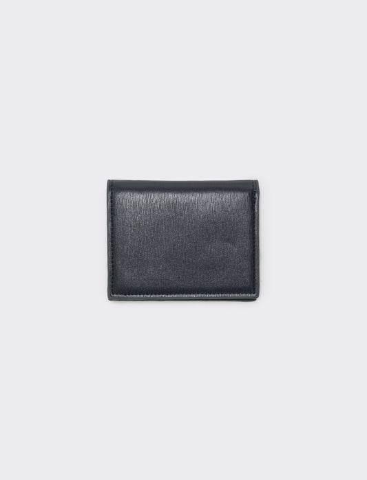 Sleek Saffiano Wallet Elegant - Blue