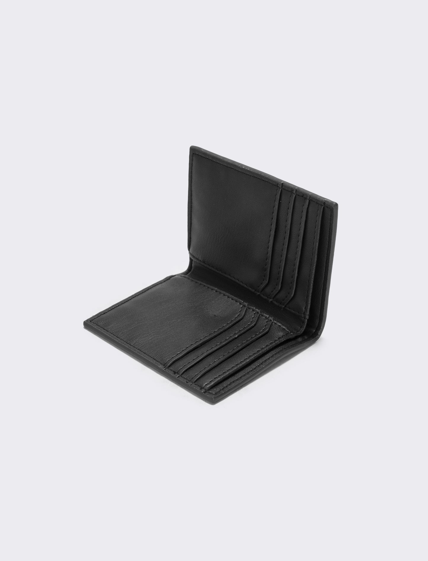 Portafogli Sottile in Saffiano Elegante - Nero