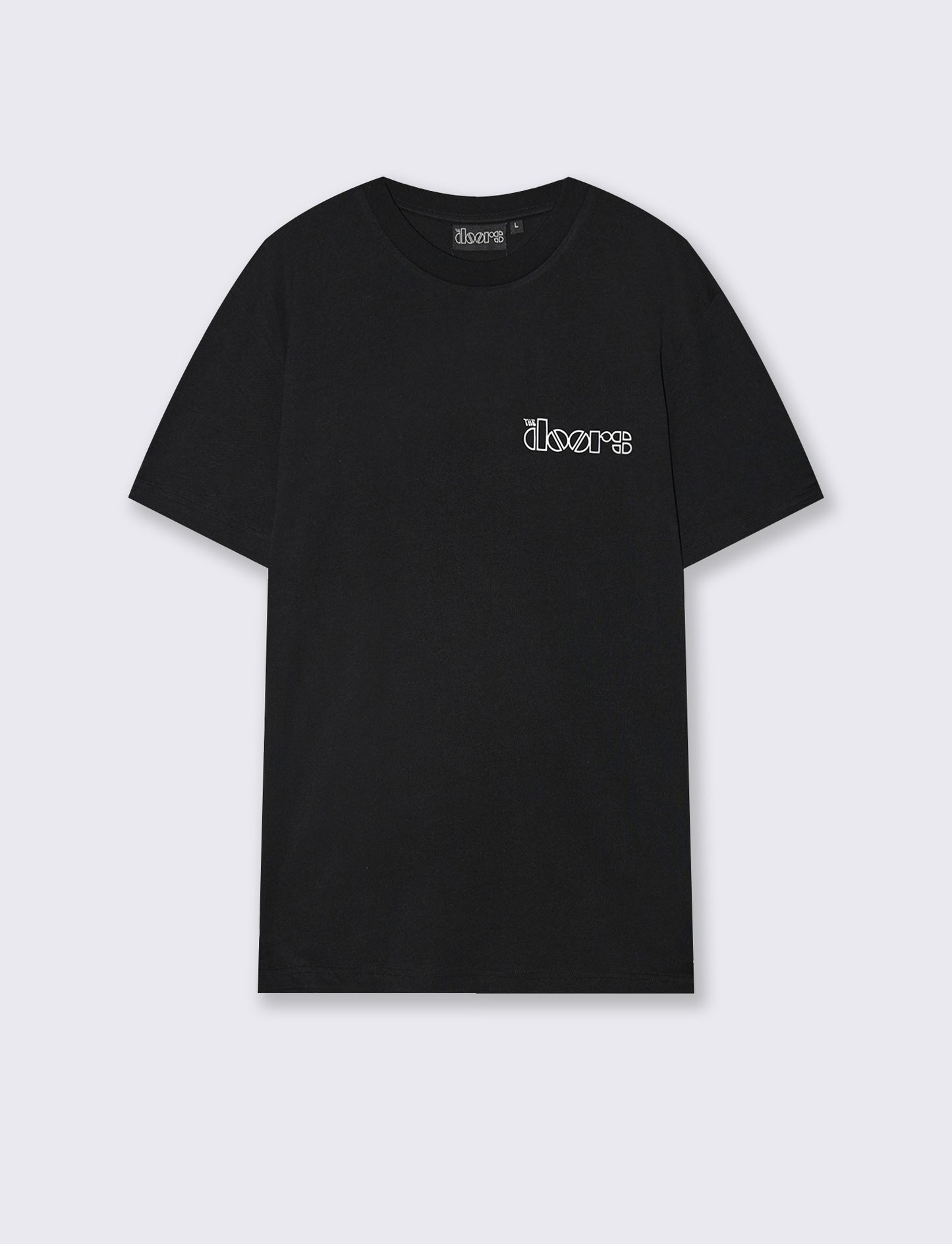 T-shirt The Doors con stampa esclusiva - Nero