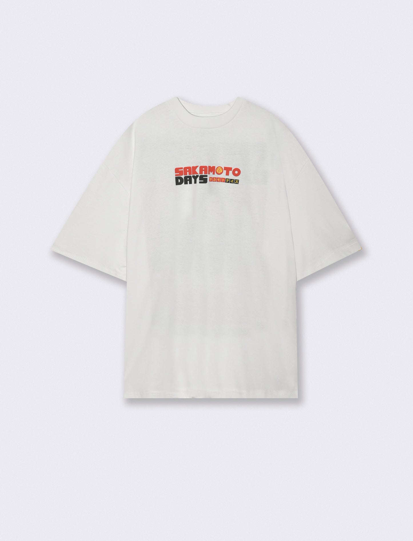 T-Shirt Sakamoto Days girocollo maniche corte - Bianco