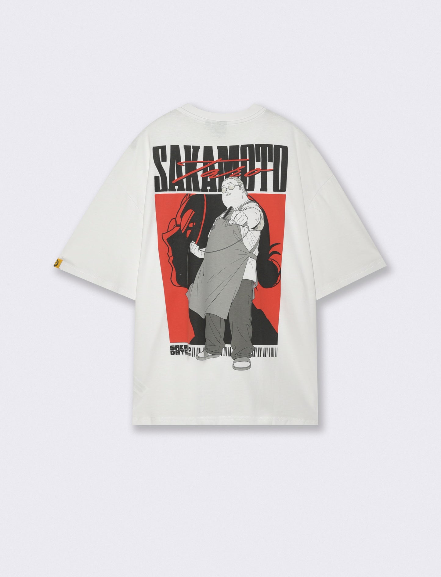 T-Shirt Sakamoto Days girocollo maniche corte - Bianco