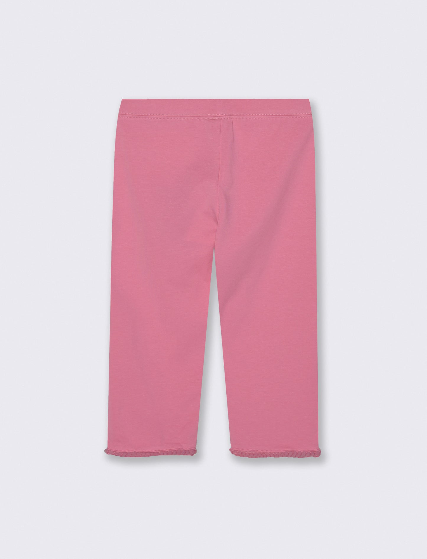 Leggings tre quarti in cotone elasticizzato - Rosa big bubble