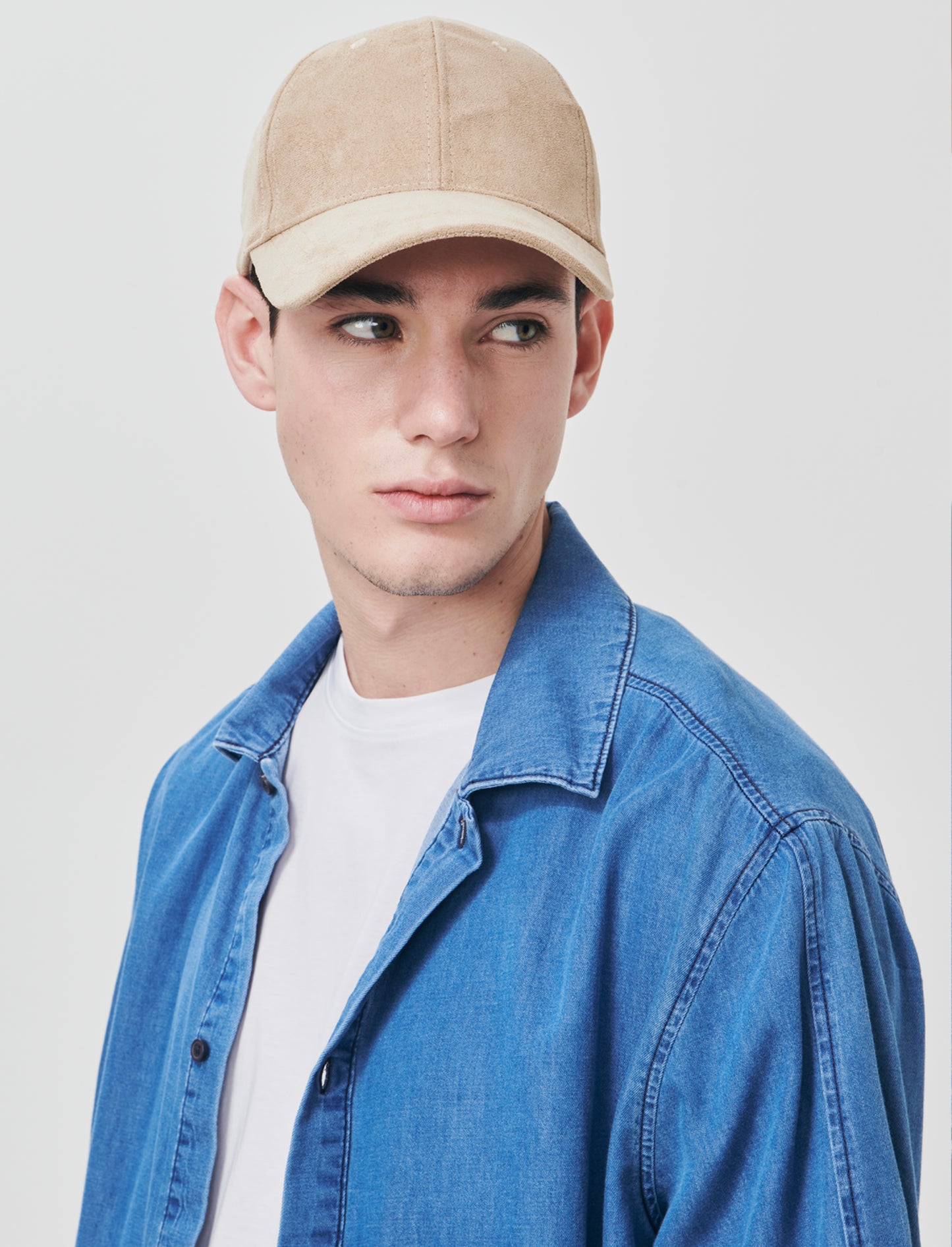 Camicia Boxy Fit in Denim Leggero - Denim