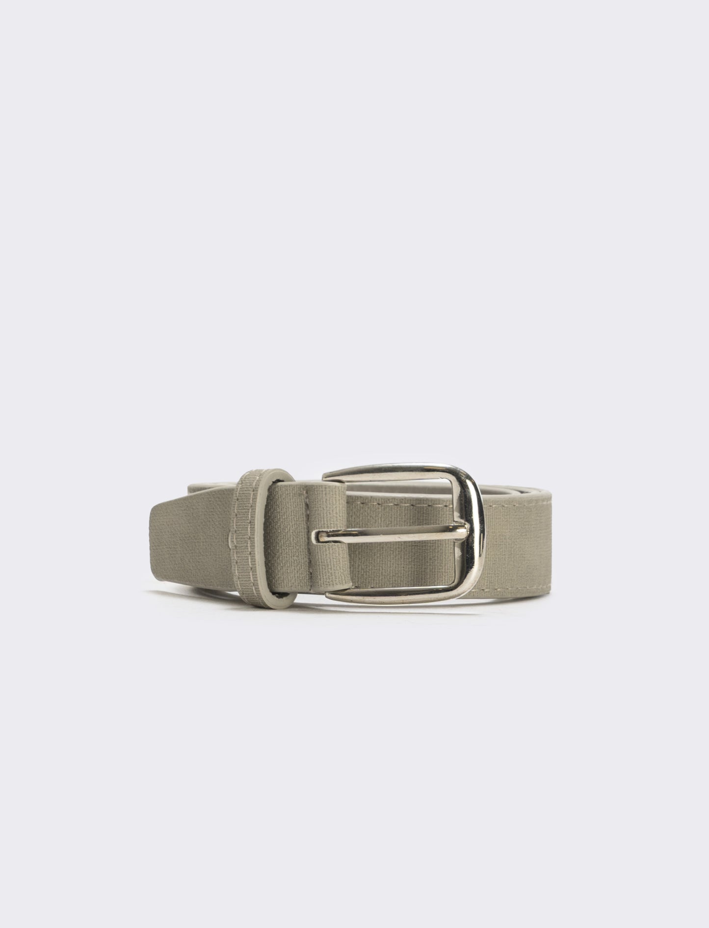 Structured waist belt elegant and versatile - Grey