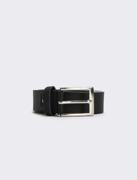 Cintura fusto stampato elegante e versatile - Nero
