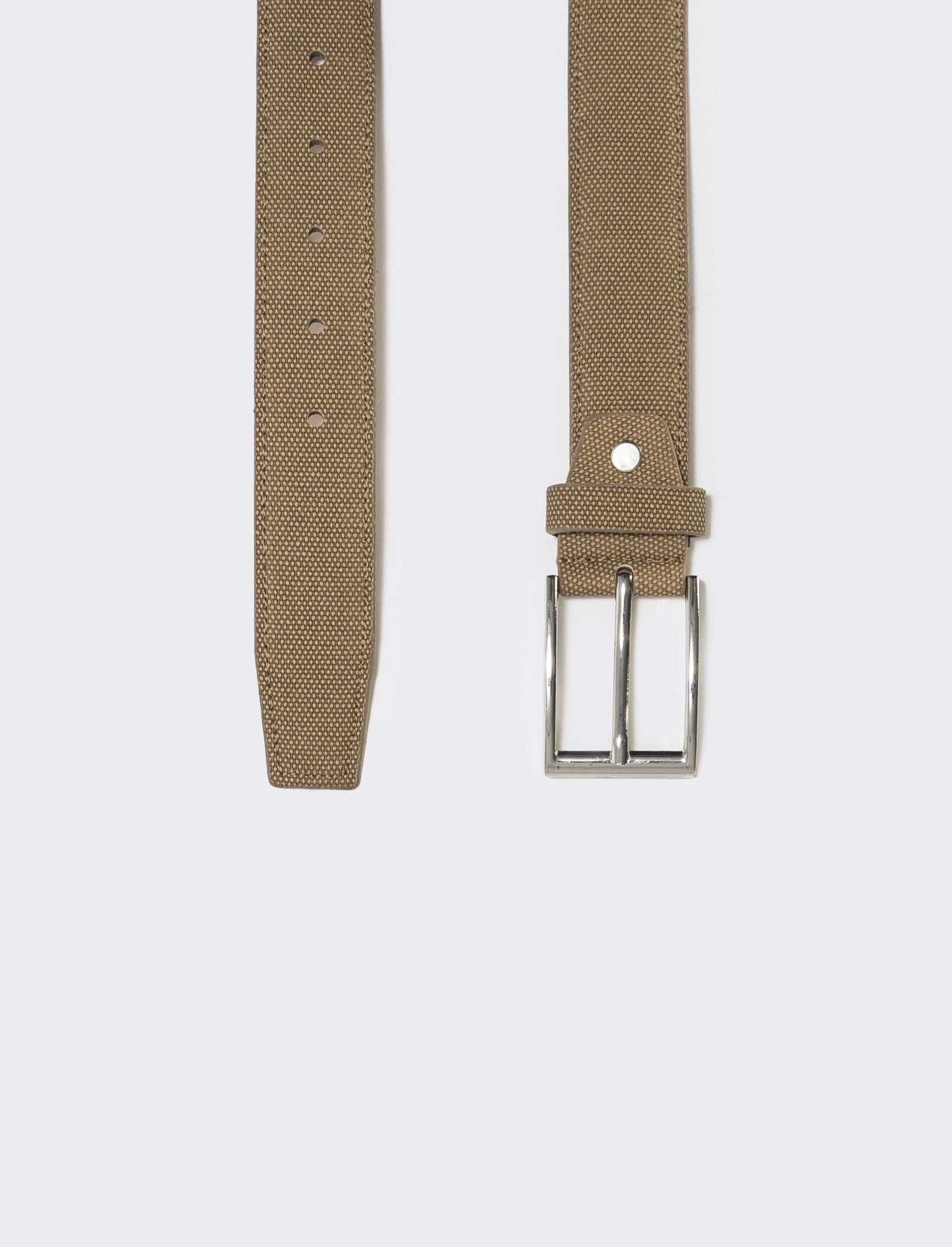 Versatile and Practical Basic Belt for Men - Beige