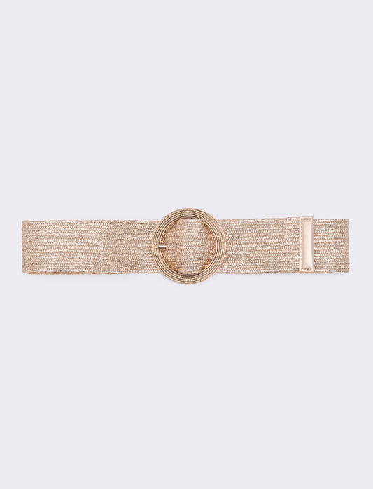 Cintura elastica laminata - Oro