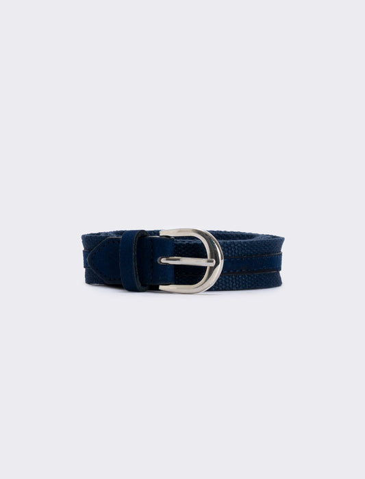 Child's Rope Belt - Blue