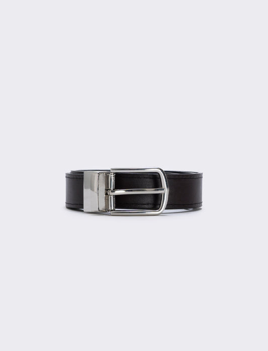 Cintura double face versatile e elegante - Blu