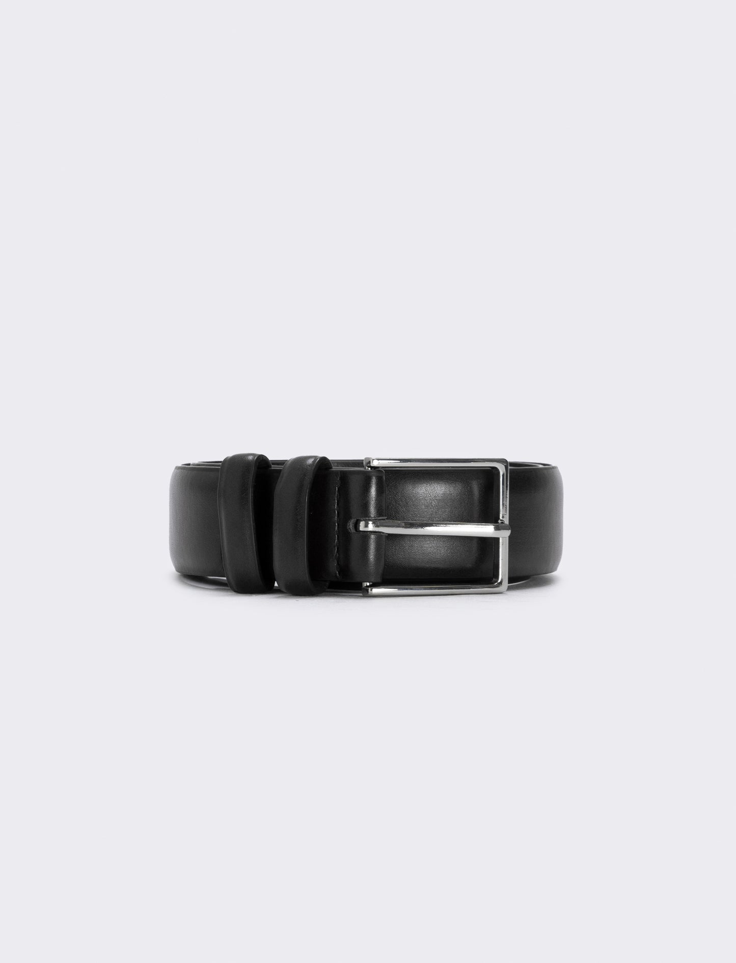 Cintura due passanti basic elegante e versatile - Nero