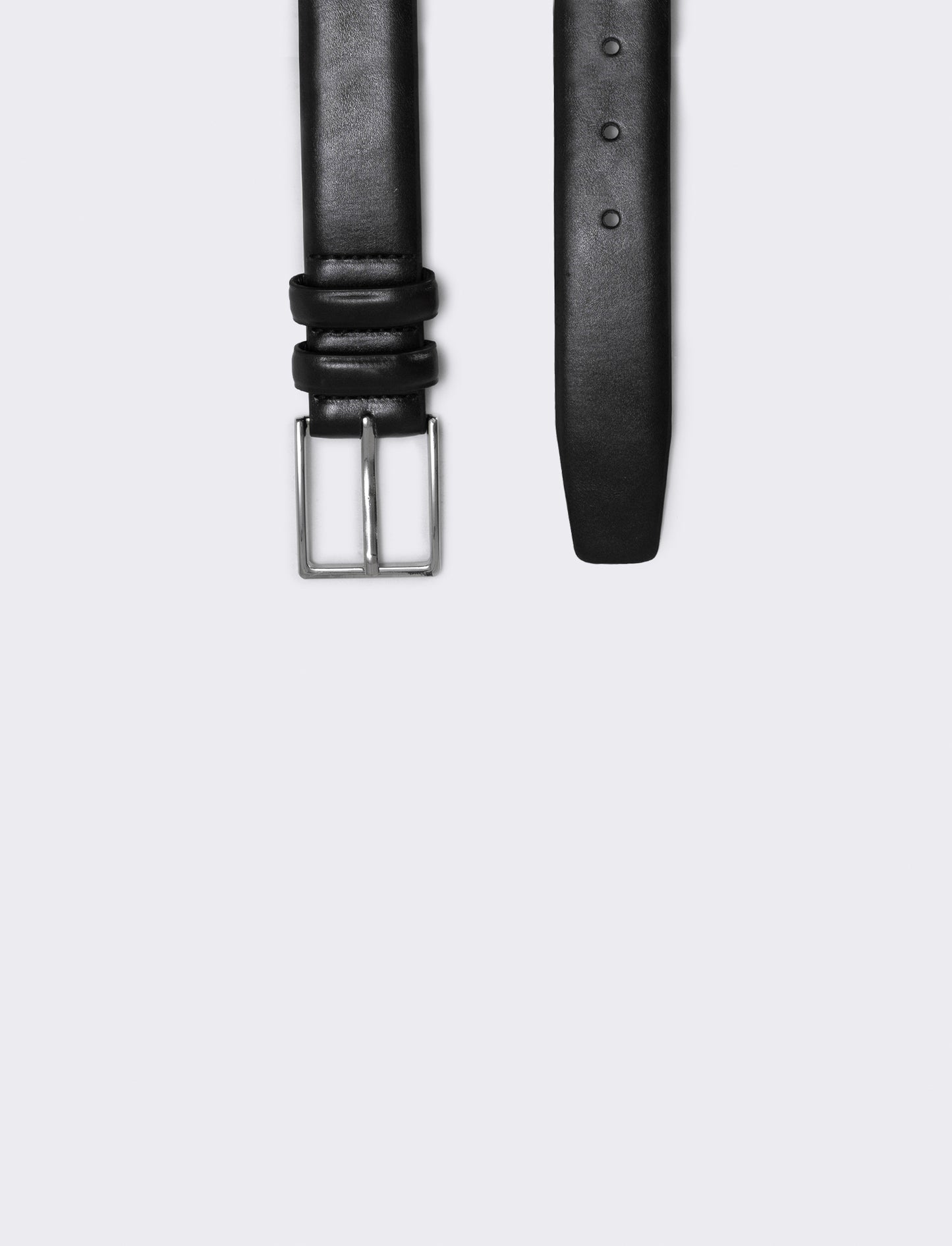 Cintura due passanti basic elegante e versatile - Nero