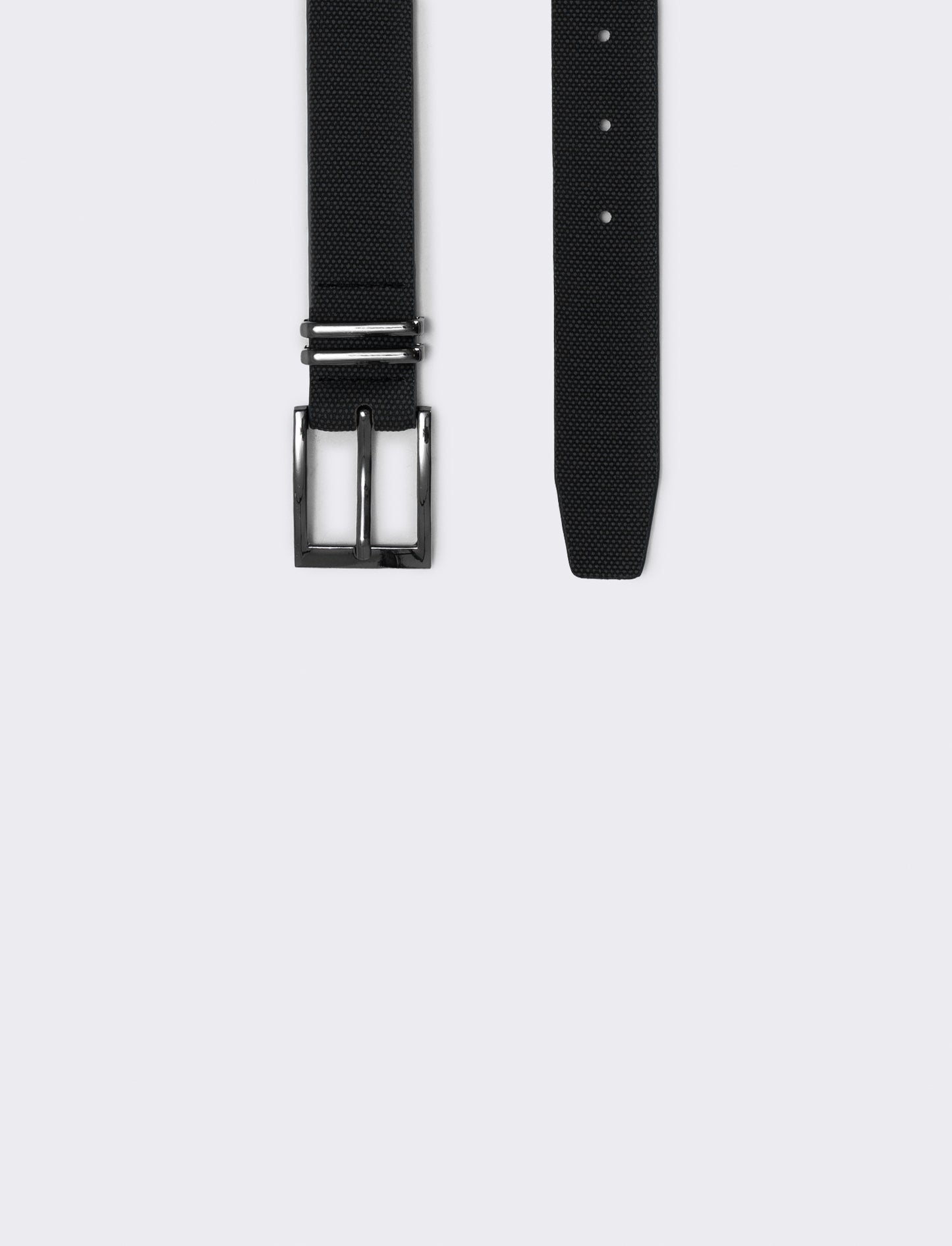 Cintura fusto nido d'ape elegante - Nero