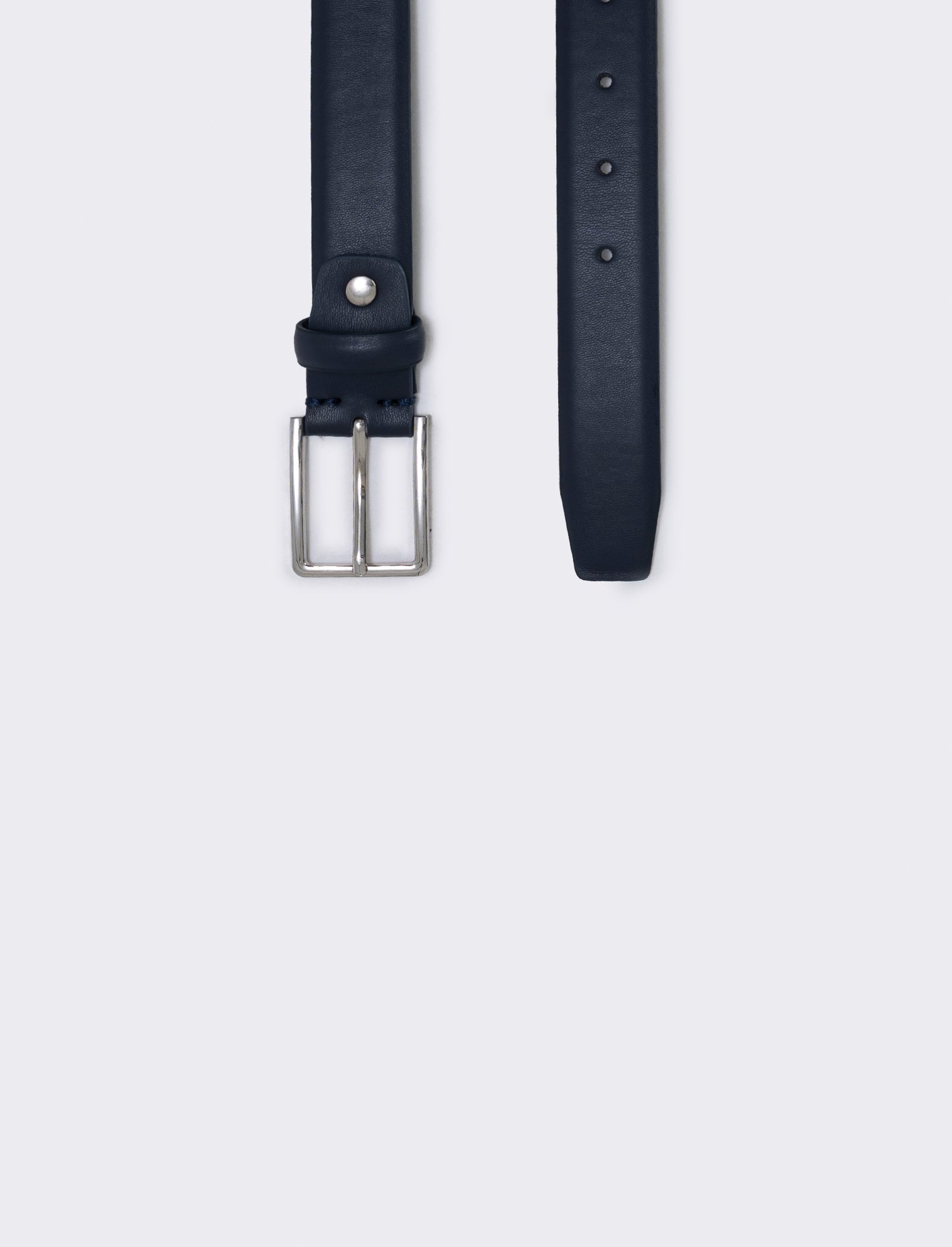 Cintura basic uomo 3,5 cm versatile - Blu