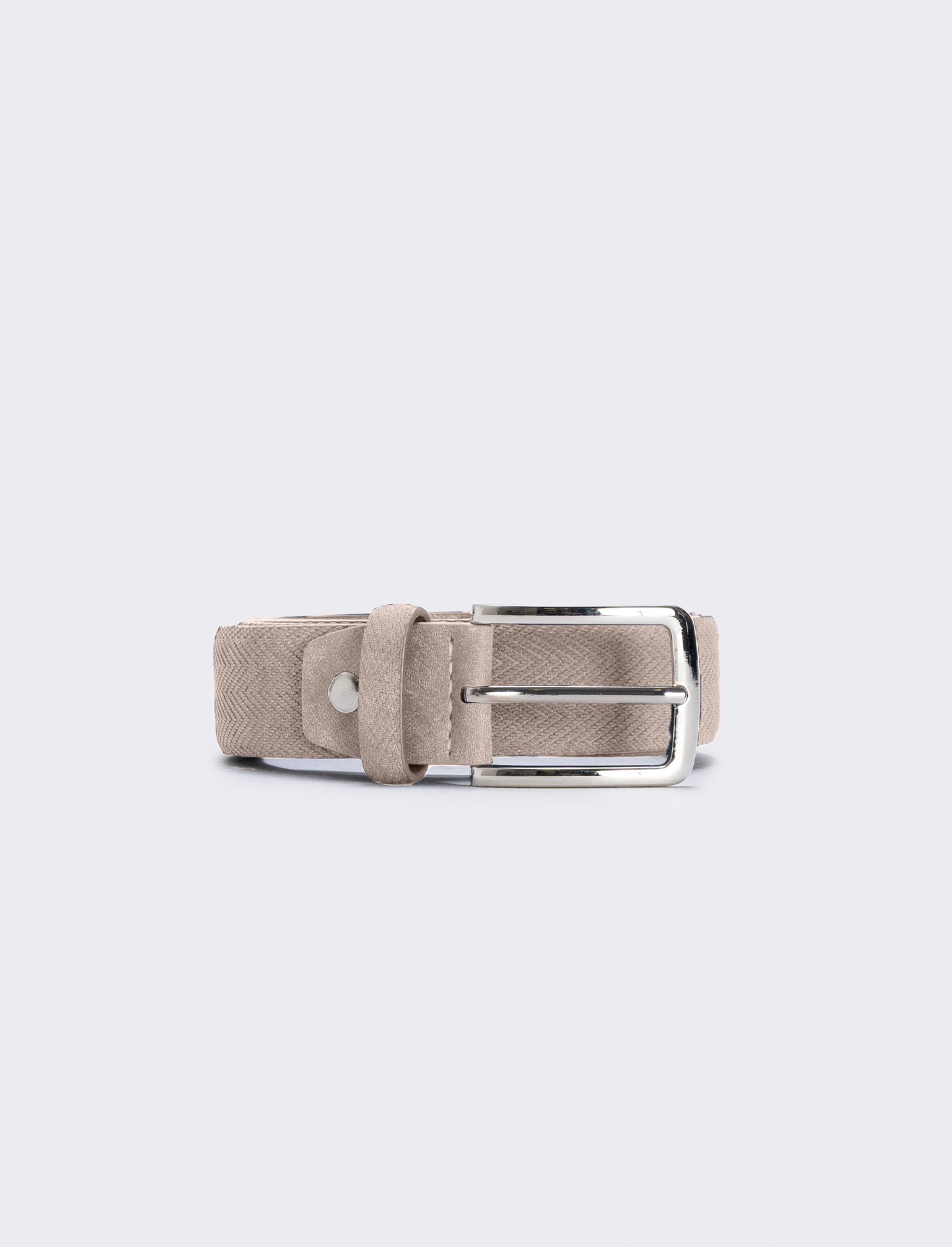 Cintura fusto spigato uomo elegante - Beige