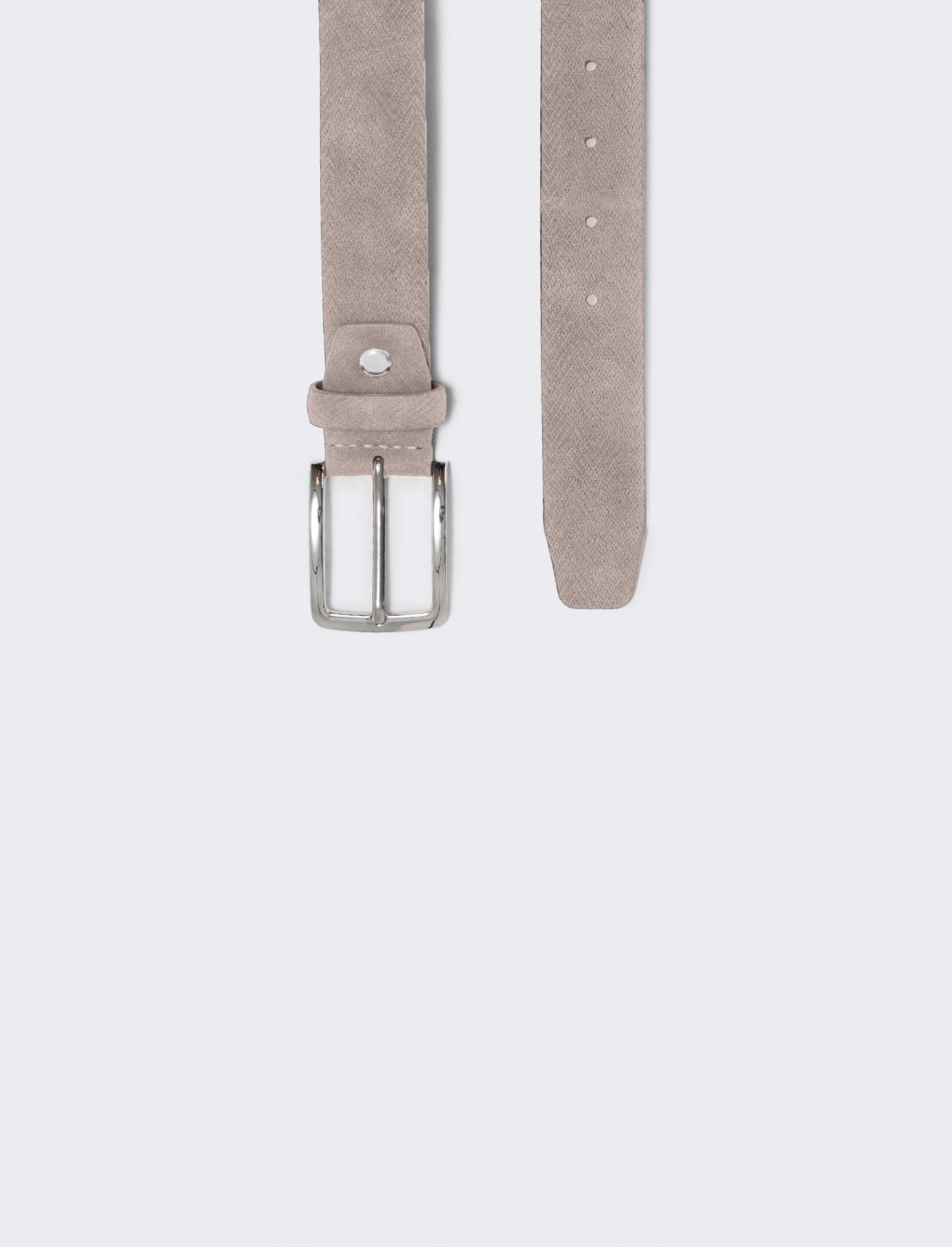 Cintura fusto spigato uomo elegante - Beige