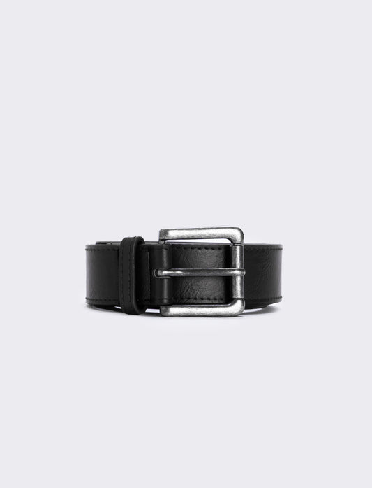 Cintura fusto con cucitura elegante - Nero