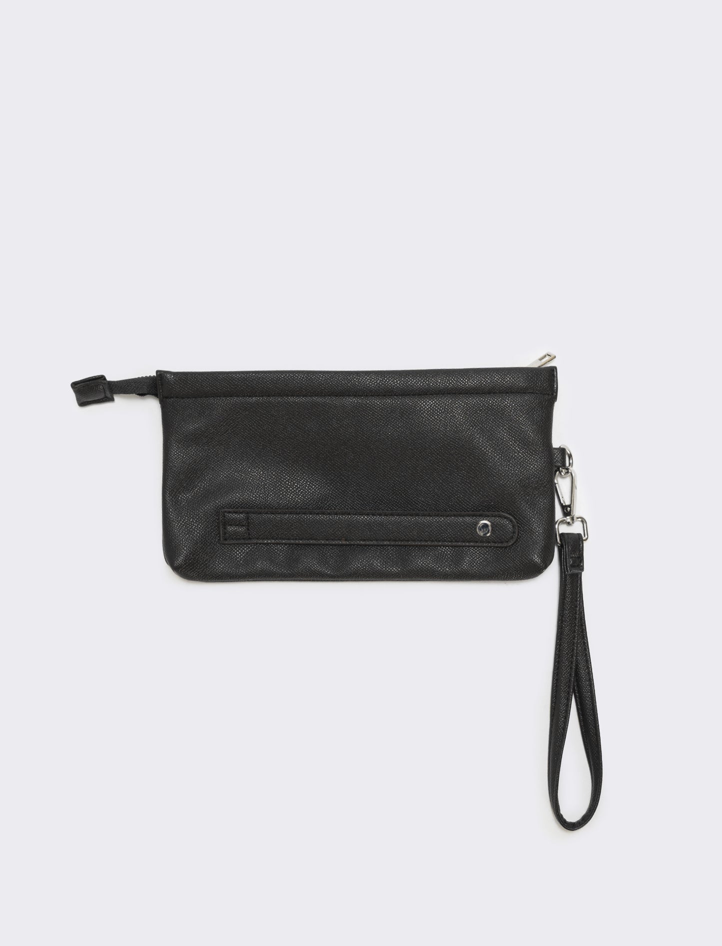 Elegant and practical men's zip pouch - Black