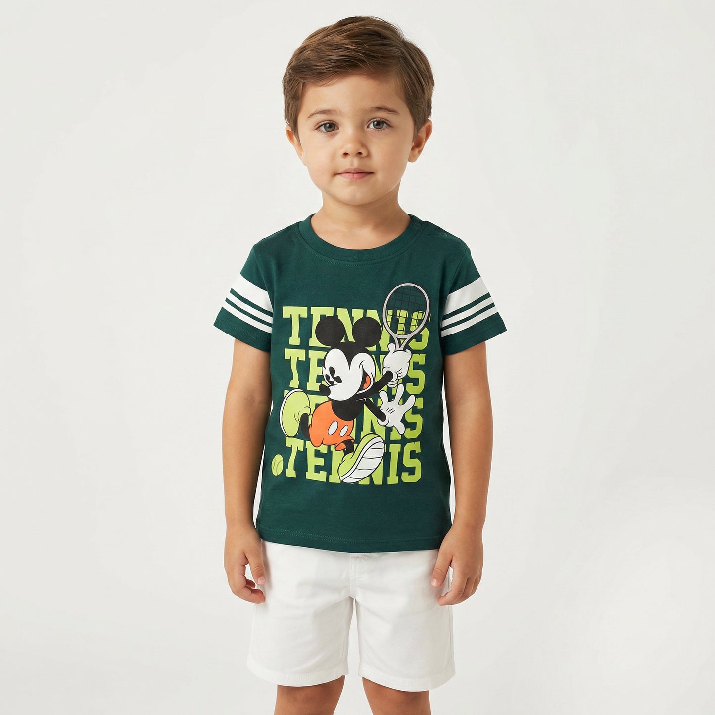 Mickey Mouse Summer Tennis T-shirt - Green