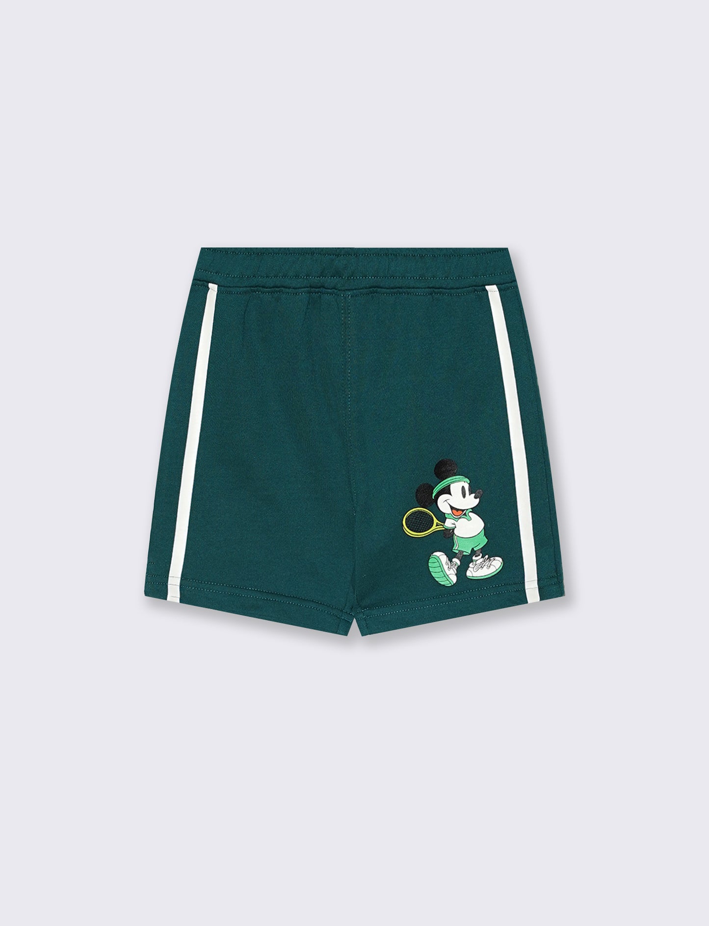 Bermuda tennis with fashionable Mickey Mouse - Green
