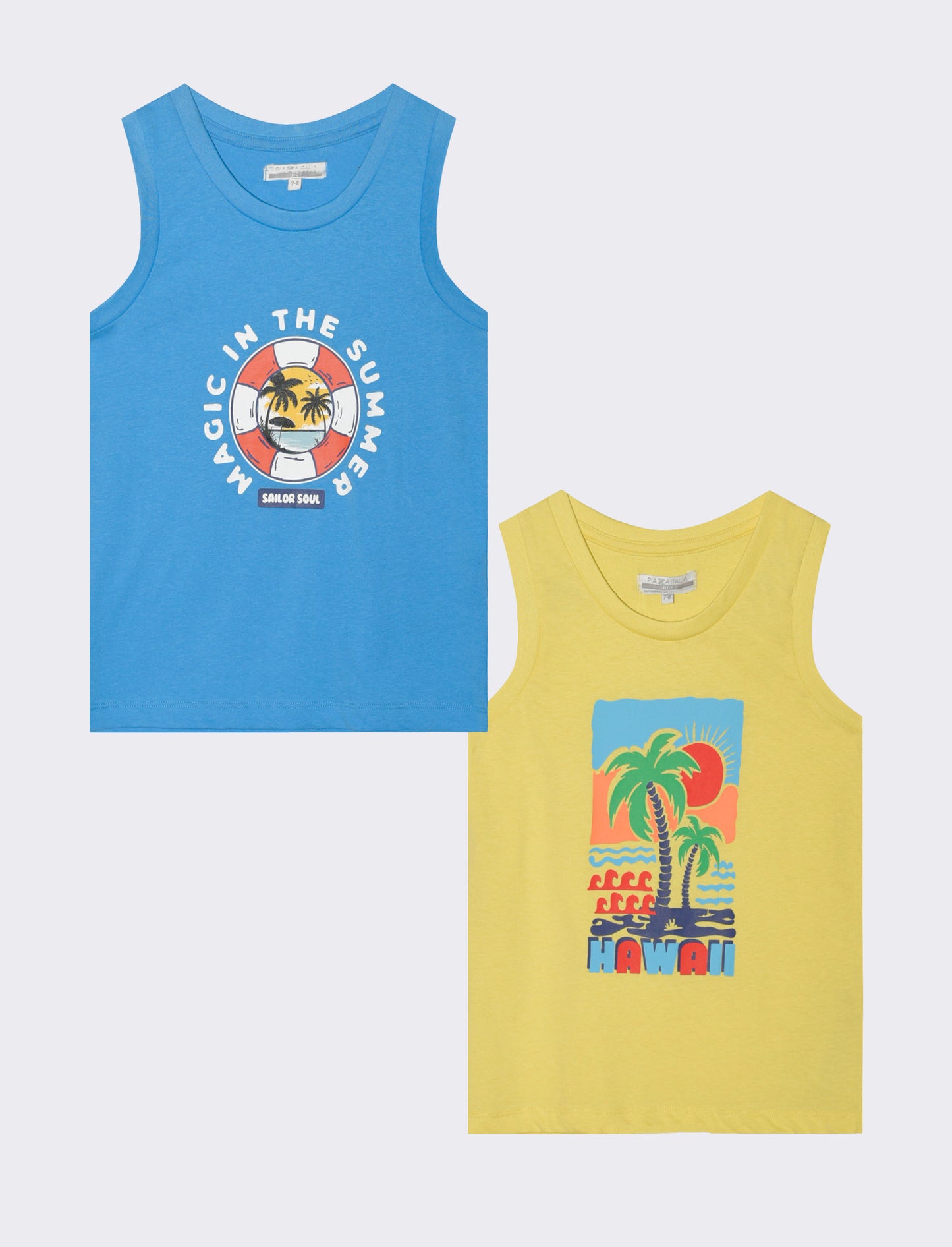 2 Pack Canotta. - Giallo