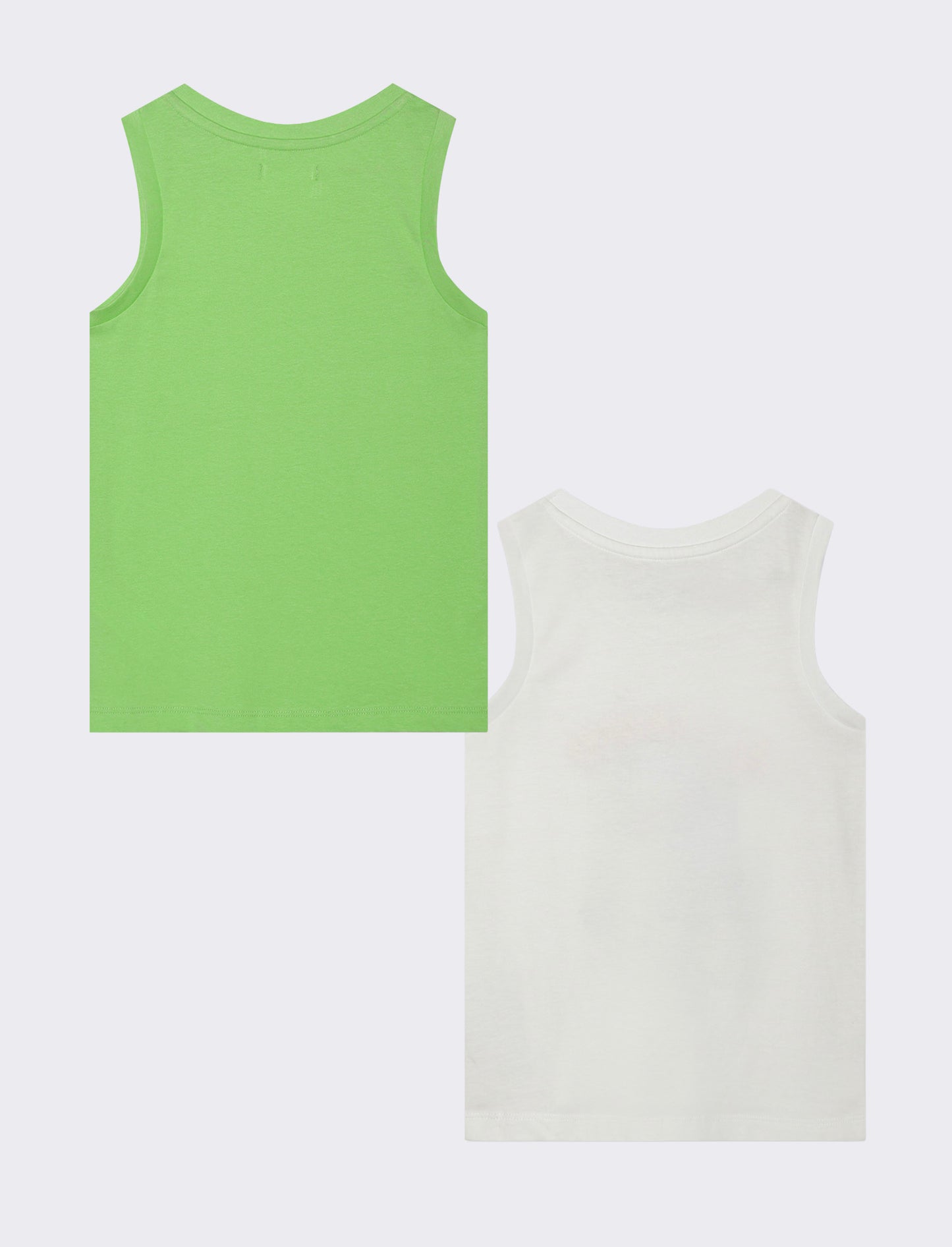 2 Pack Canotta. - Bianco