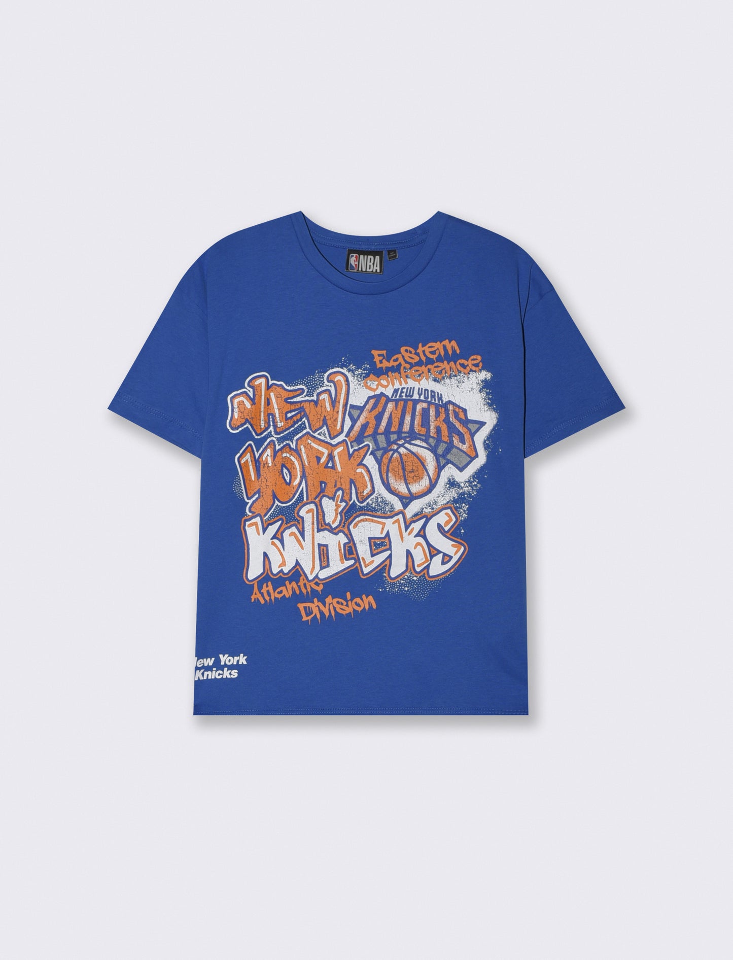 NBA Cotton T-Shirt for Young Fans - Blue