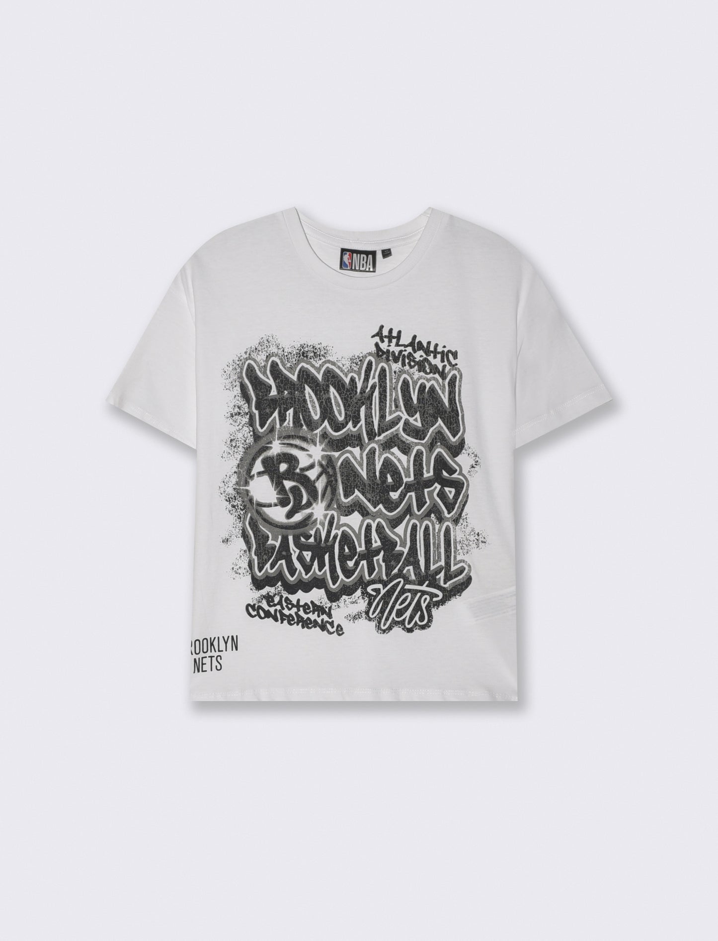 T-SHIRT  IN COTONE NBA - Bianco