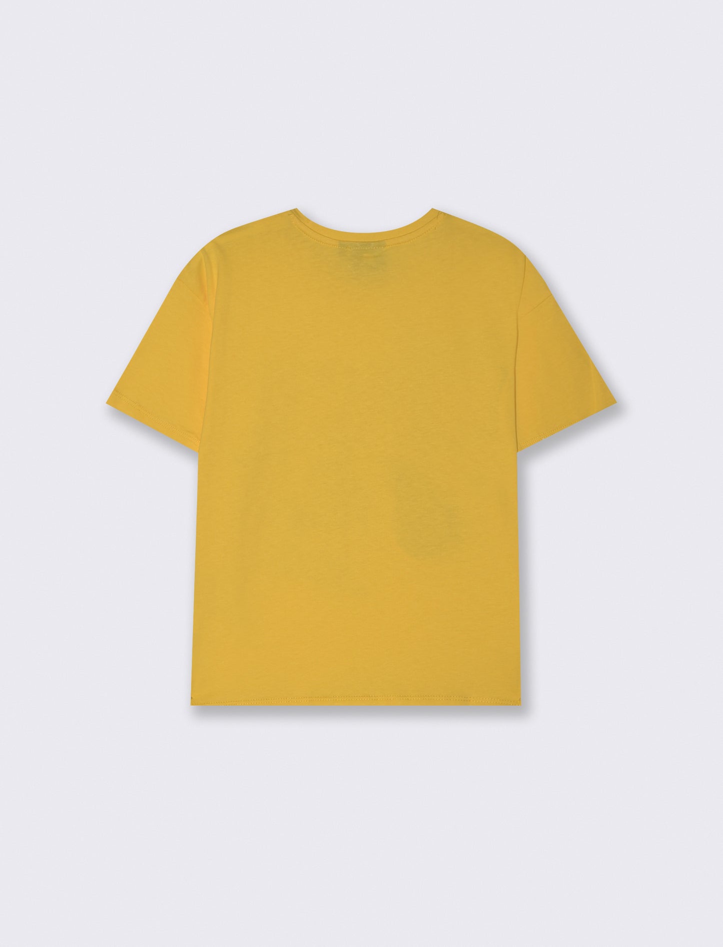 T-Shirt NBA in Cotone per Giovani Fan - Giallo