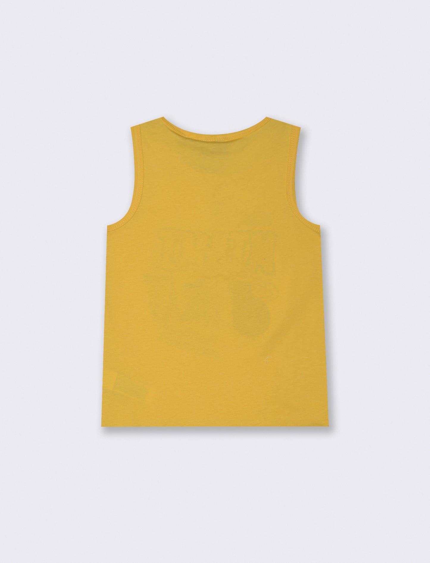 Trendy and Versatile Cotton NBA Tank Top - Yellow