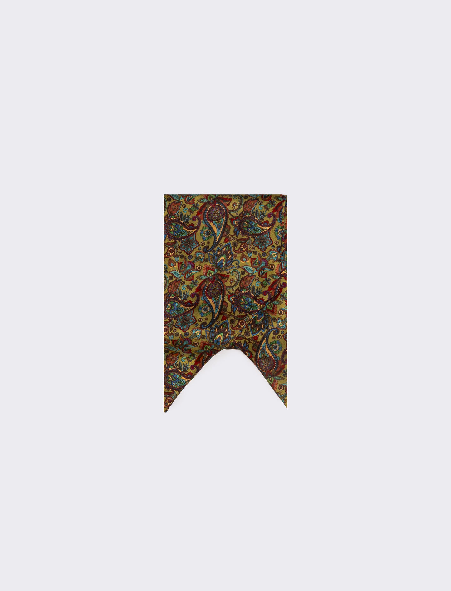 Foulard cravatta in satin per donne - Multicolore