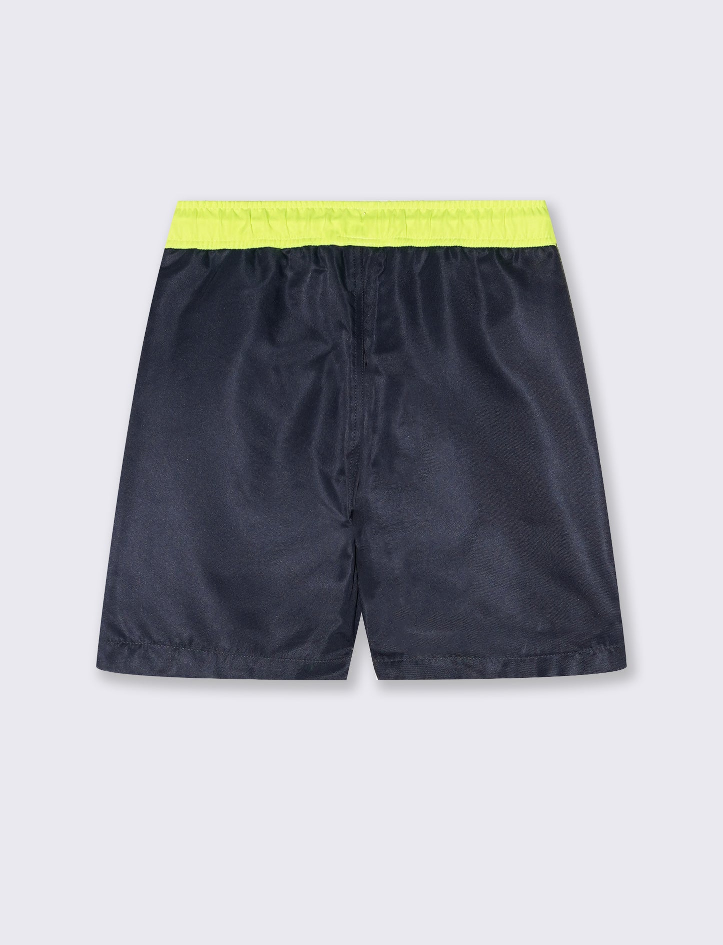 Costume boxer bicolore con bustino - Blu