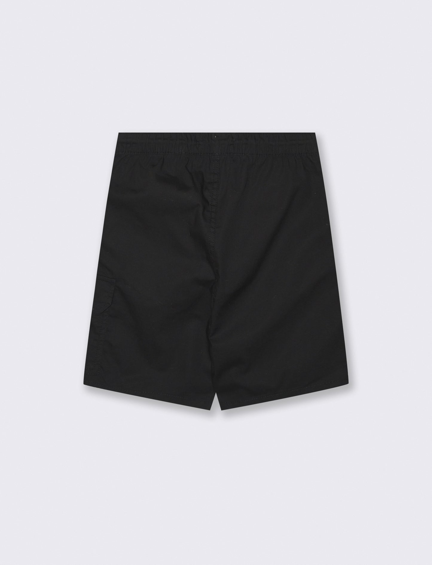 Bermuda in cotone tinta unita versatili - Nero