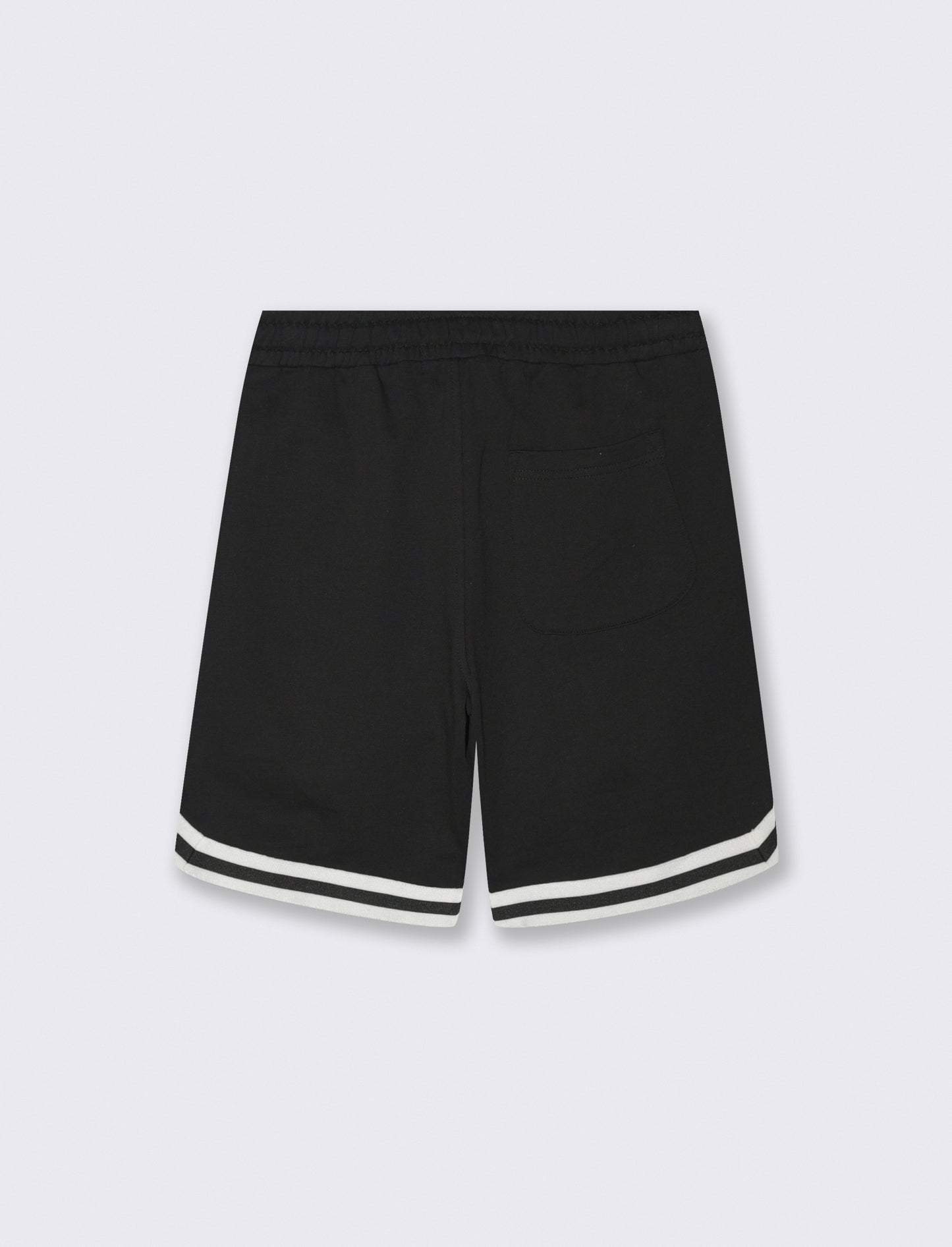 Sporty printed sweatshirt Bermuda - Black