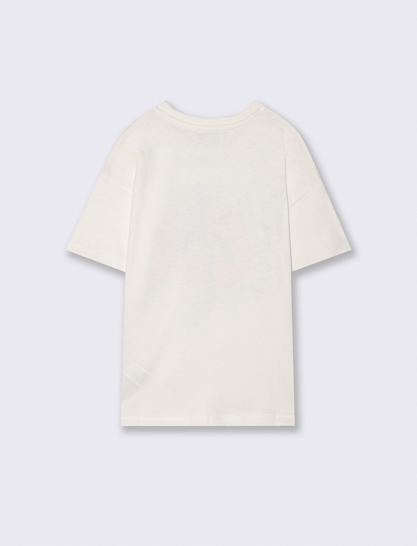 T-shirt Enjoy Your Time Over Fit - Sabbia