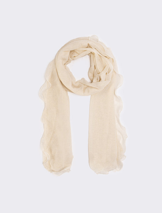 Foulard e stola in vari tessuti - Bianco